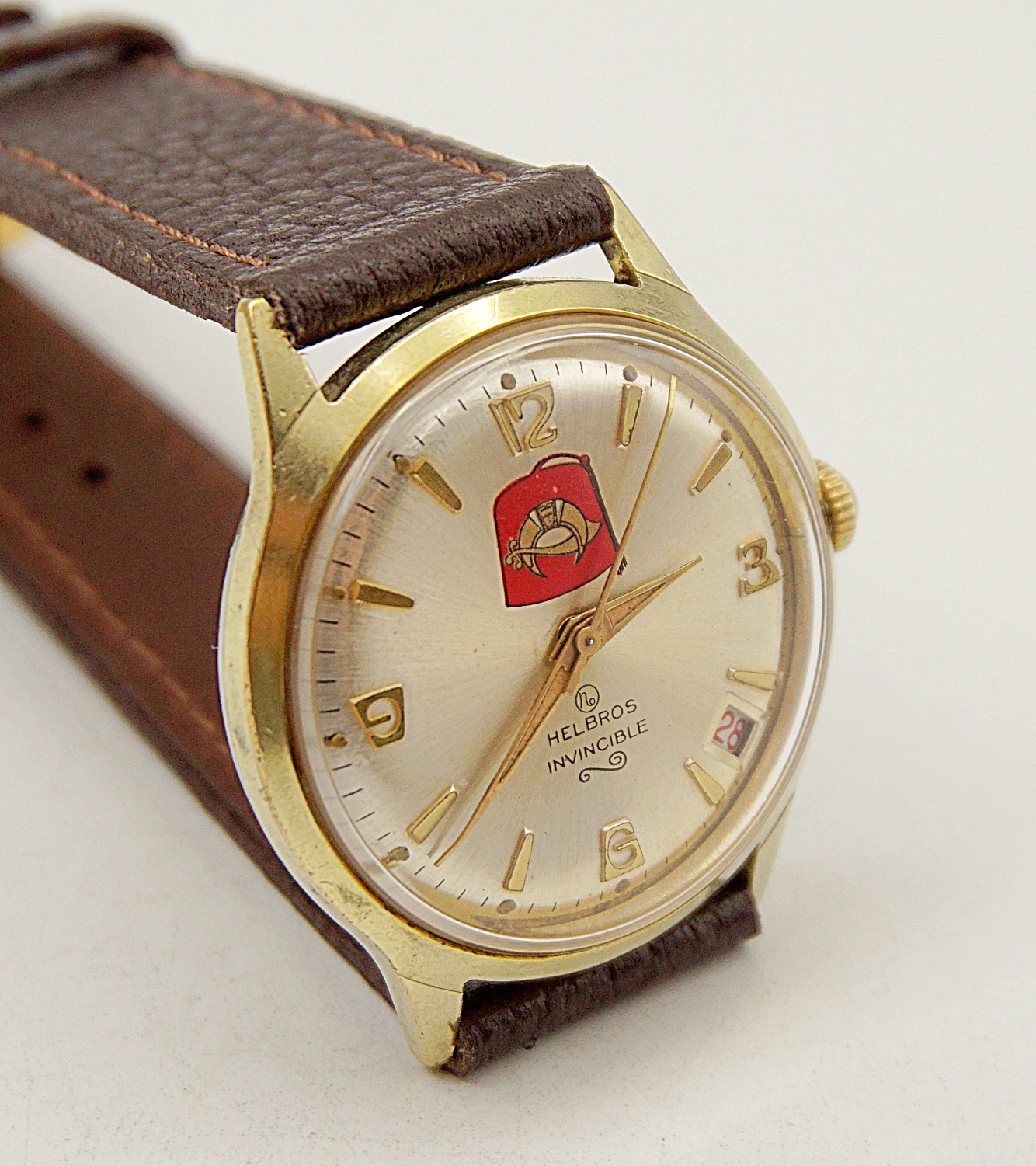 นาฬิกาเก่า HELBROS ไขลาน