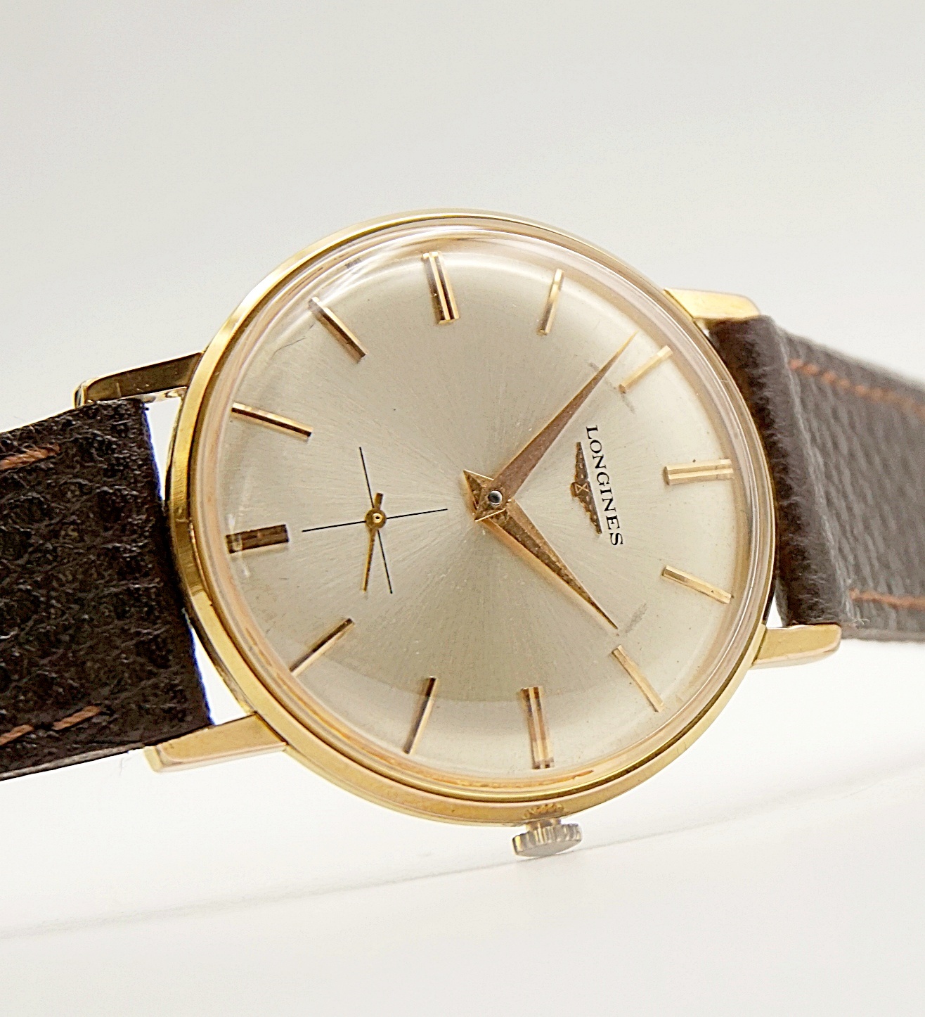 นาฬิกาเก่า LONGINES ไขลานสองเข็มครึ่ง