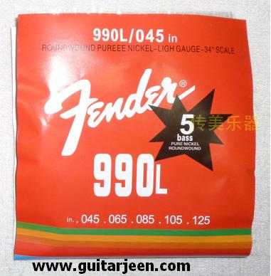 สายเบส Fender ชุด 5 สาย