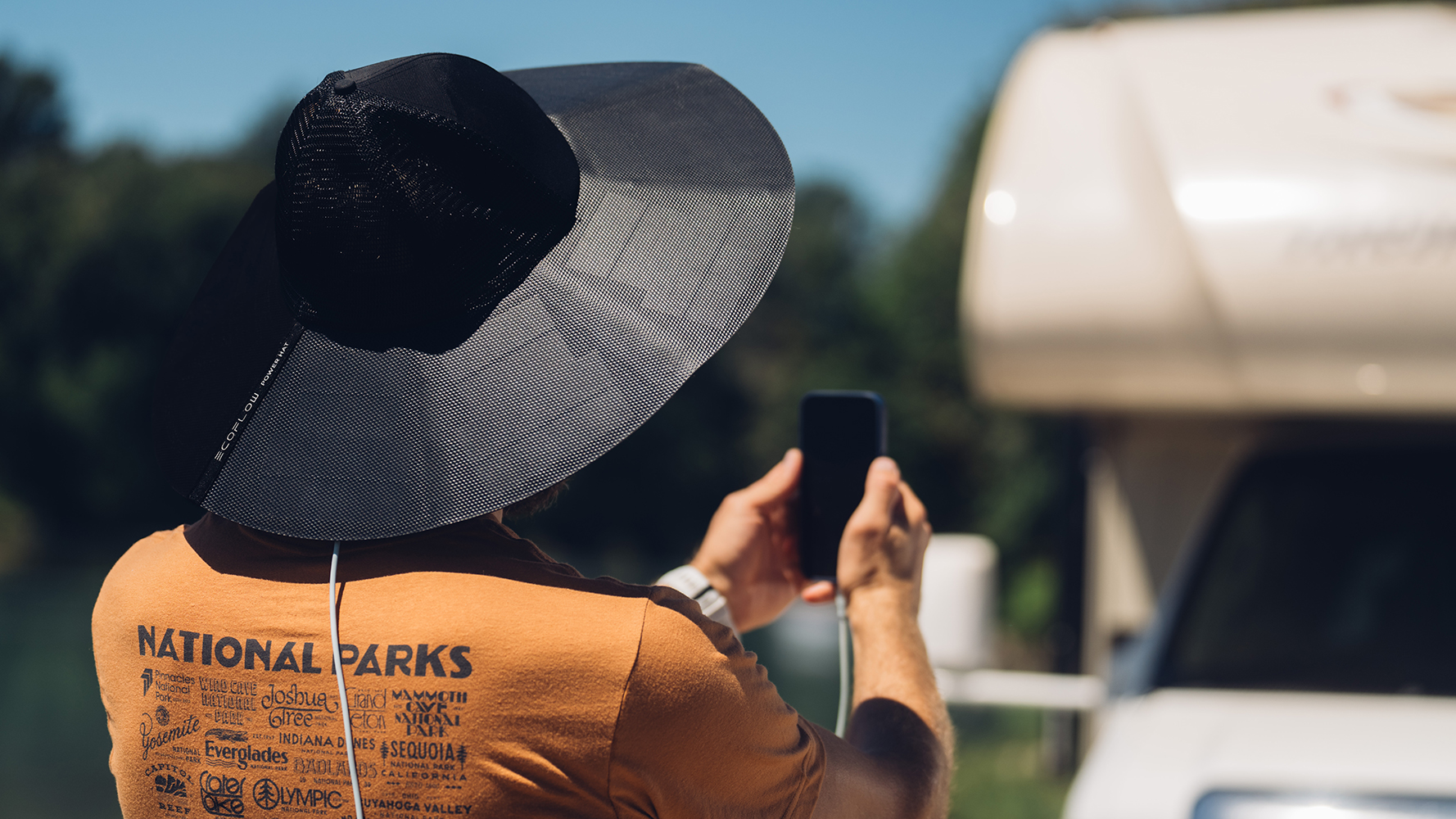 หมวกโซล่าเซลล์ รุ่น POWER HAT