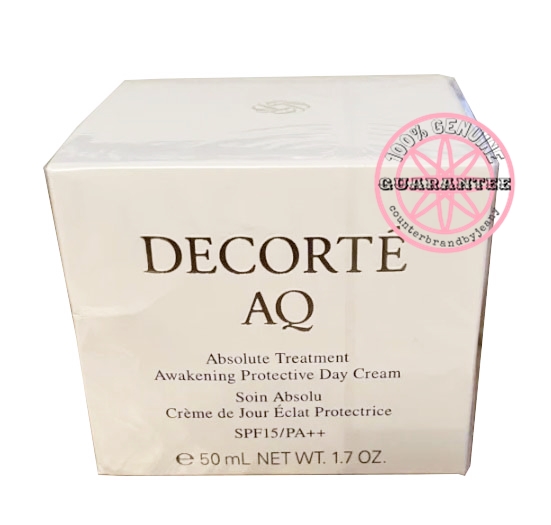 PRE-ORDER: COSME DECORTE AQ ABSOLUTE Treatment Awakening Protective Day Cream SPF15/PA++