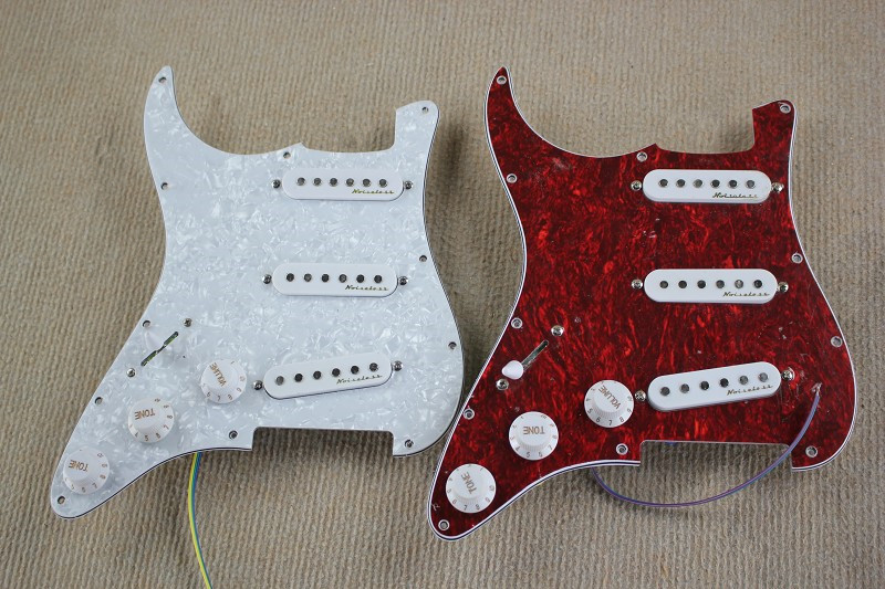ชุดปิ๊กอัพ+ปฺ๊กการ์ดFender Noiseless สำหรับคนถนัดซ้าย