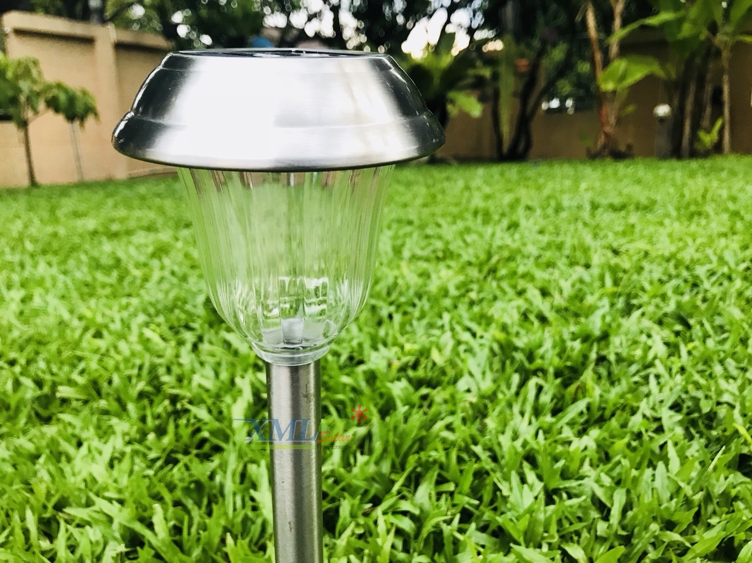 ไฟปักสนามโซล่าเซลล์ 1 LED เเสง ขาว + หลากสี ( 2 in 1 ) 1 แถม 5