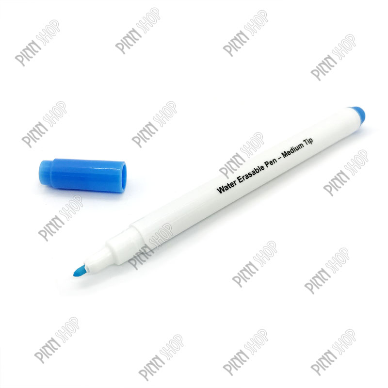 ปากกาแต้มผ้าสีฟ้า