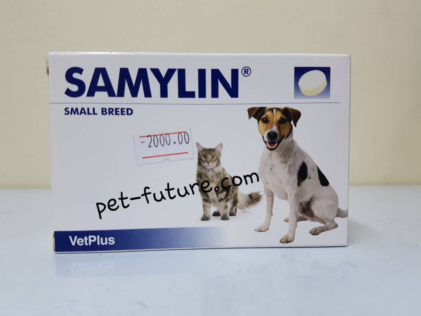 SAMYLIN small (เม็ด) Exp.10/2023 ( 30 เม็ด) สำหรับสุนัขพันธ์เล็กและแมว