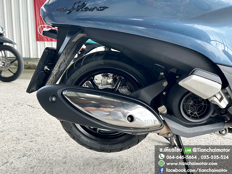 ★ฟรีดาวน์★GRAND FILANO ปี67 ABS ตัวรีโมท สีน้ำเงินแก้ว วิ่งน้อย เครื่องเดิมแน่น ชุดสีสวยเป๊ะ ประหยัดน้ำมัน ขับขี่นิ่มๆ ราคา 59,500