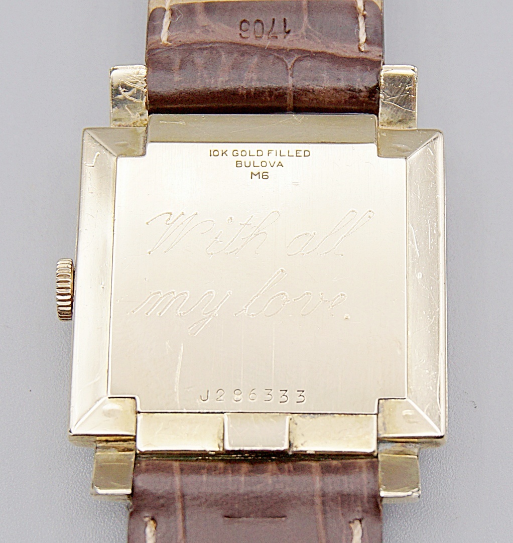 นาฬิกาเก่า BULOVA ไขลาน