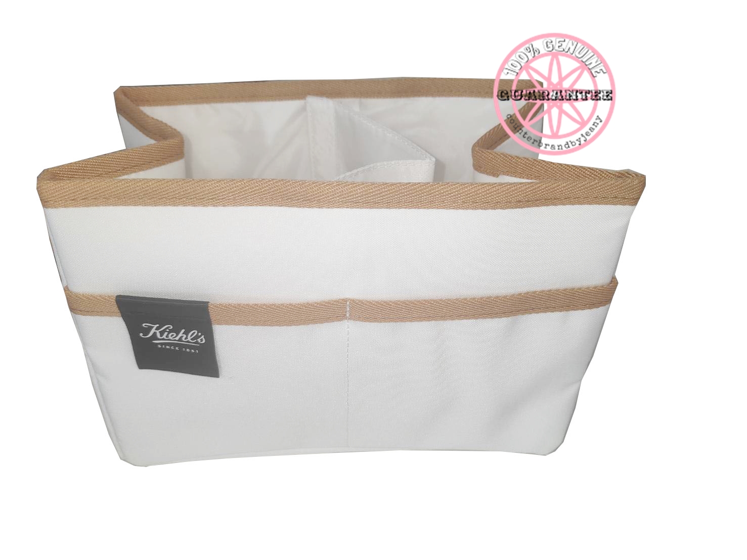 กระเป๋าจัดระเบียบ KIEHL'S White Vanity Case (พร้อมส่ง)