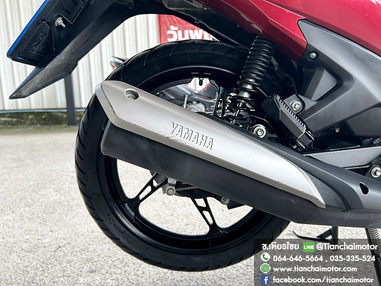 ★ดาวน์3,500★FINN ปี67 สีแดง ล้อแม็กซ์ วิ่งเพียง 3000 กิโล ชุดสีสวย เครื่องเดิมๆ เครื่องแน่น ขับขี่นิ่ม ประหยัด ศูนย์ดี ราคา 40,900