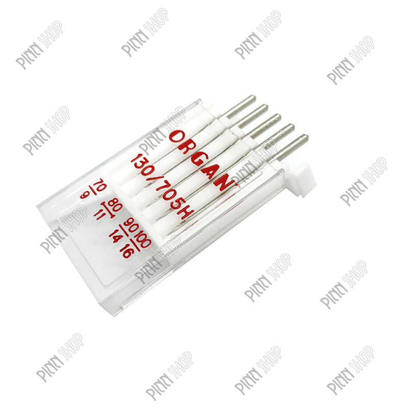 เข็มจักรเย็บผ้าคละเบอร์ (70-80-90-100)