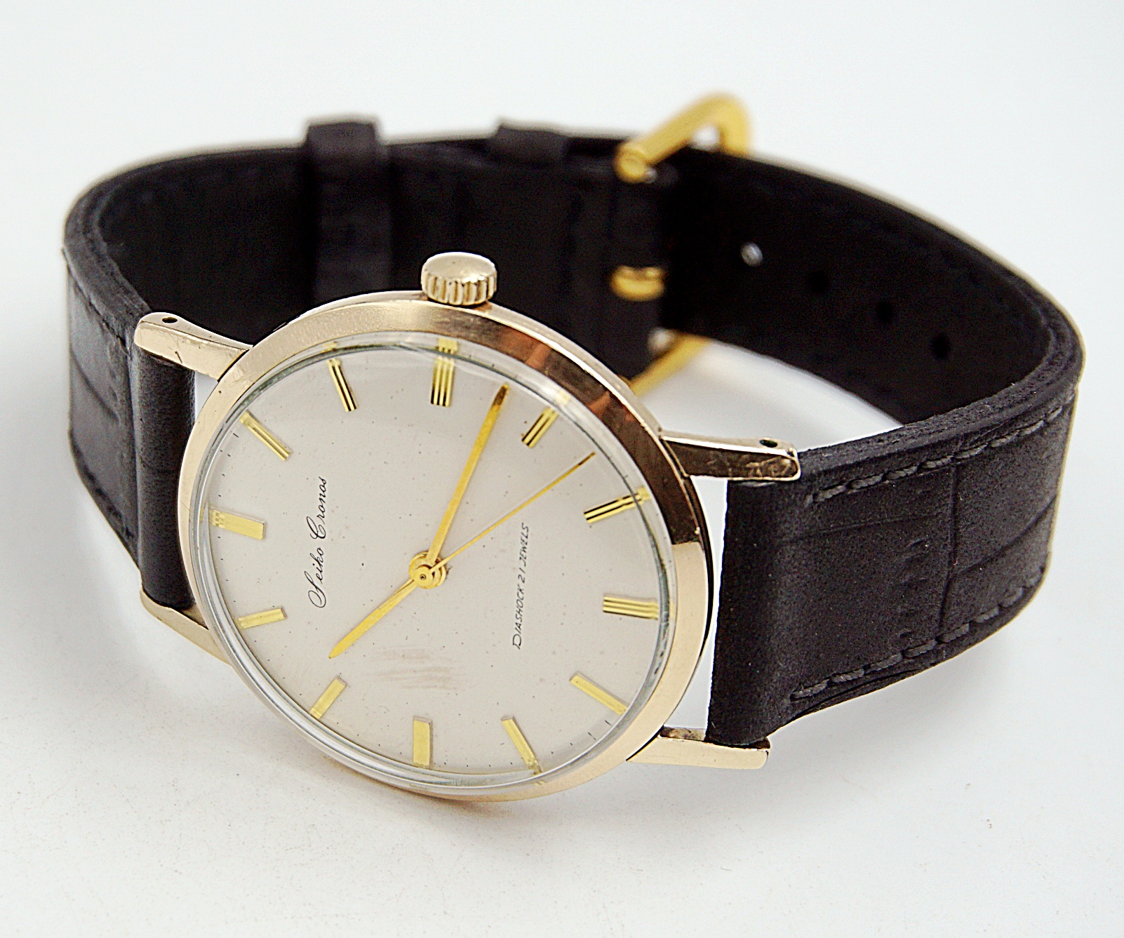 นาฬิกาเก่า SEIKO CRONOS ไขลาน