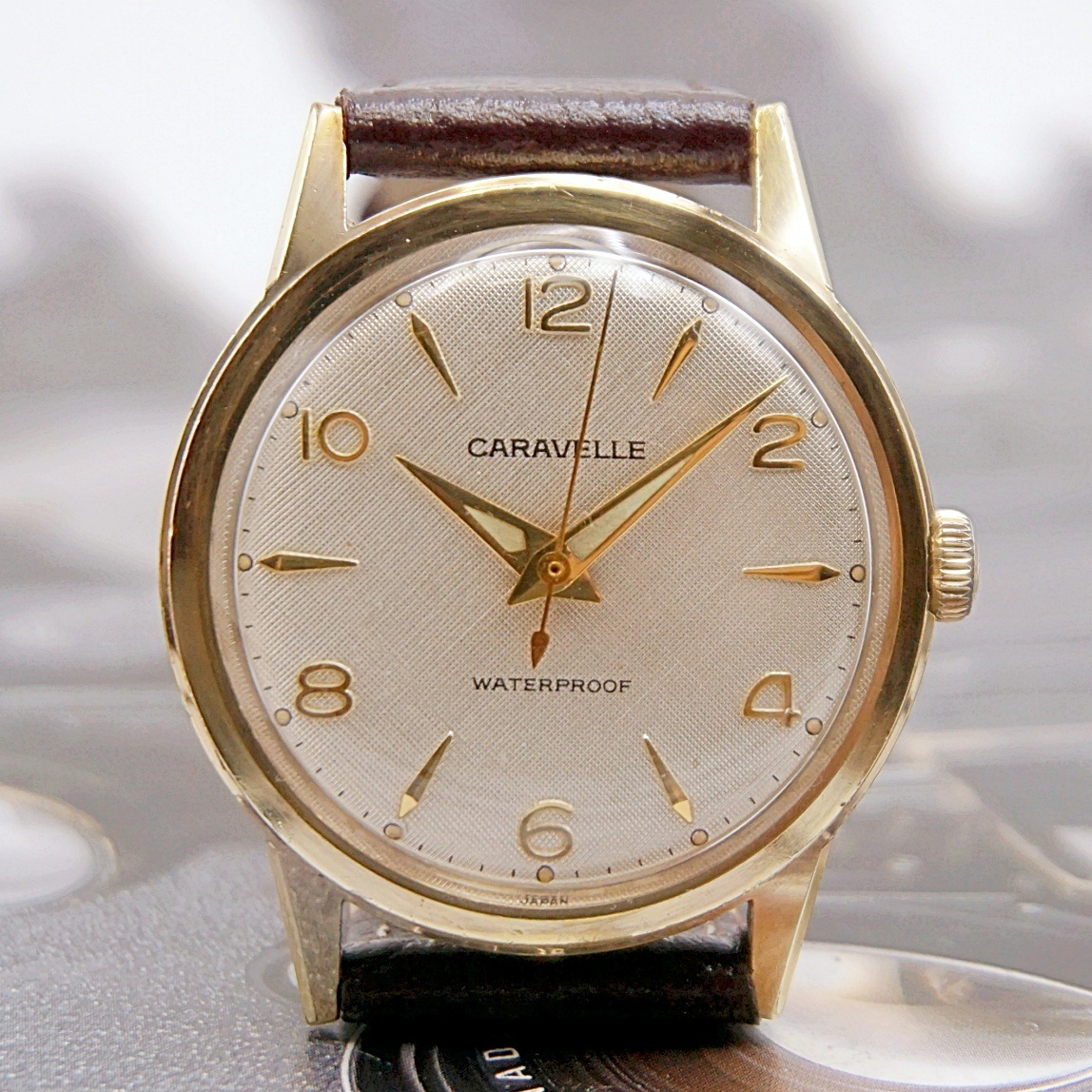 นาฬิกาเก่า CARAVELLE ไขลาน