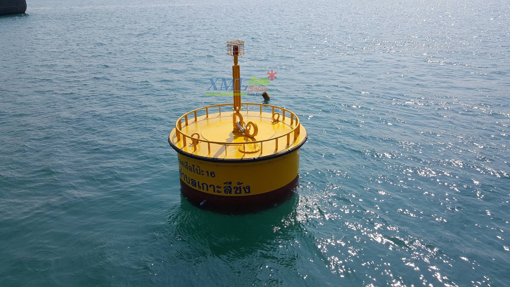 ไฟไซเรนพลังงานแสงอาทิตย์ (แสง : สีเหลือง) 10 watt