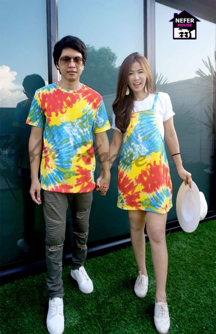 ผ้ามัดย้อมมาแล้วจ้าาา