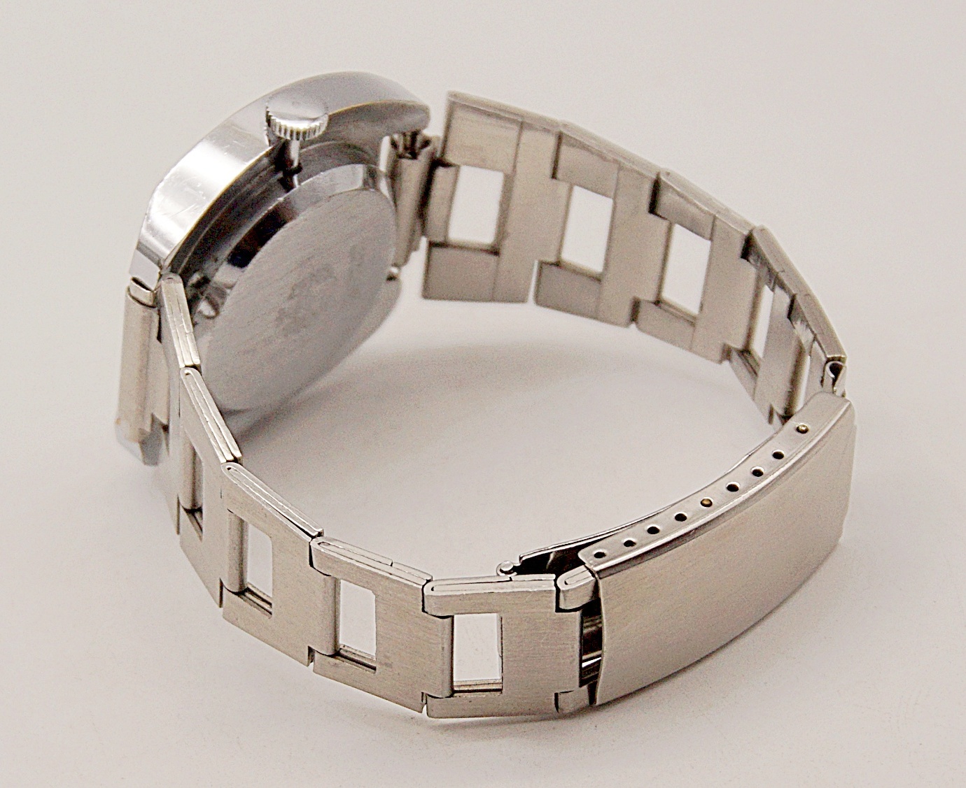 นาฬิกาเก่า MAJESTIME ไขลาน (JUMP HOUR)