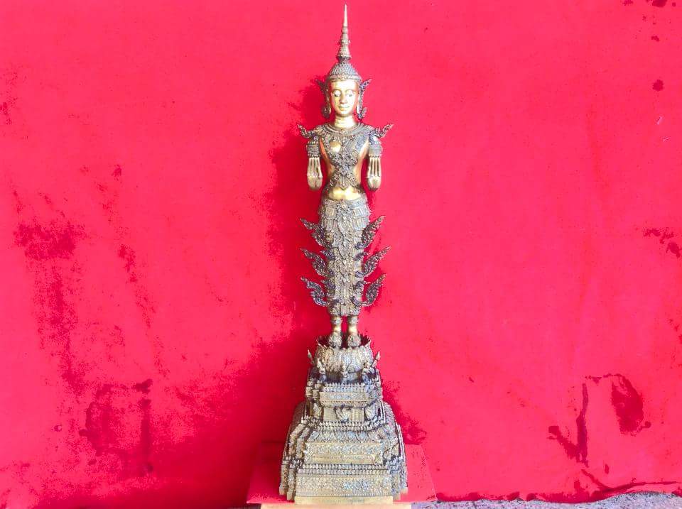 พระพุทธนฤมิตร สูง 38.5" วัดอรุณราชวรารามราชวรมหาวิหาร รหัส6788