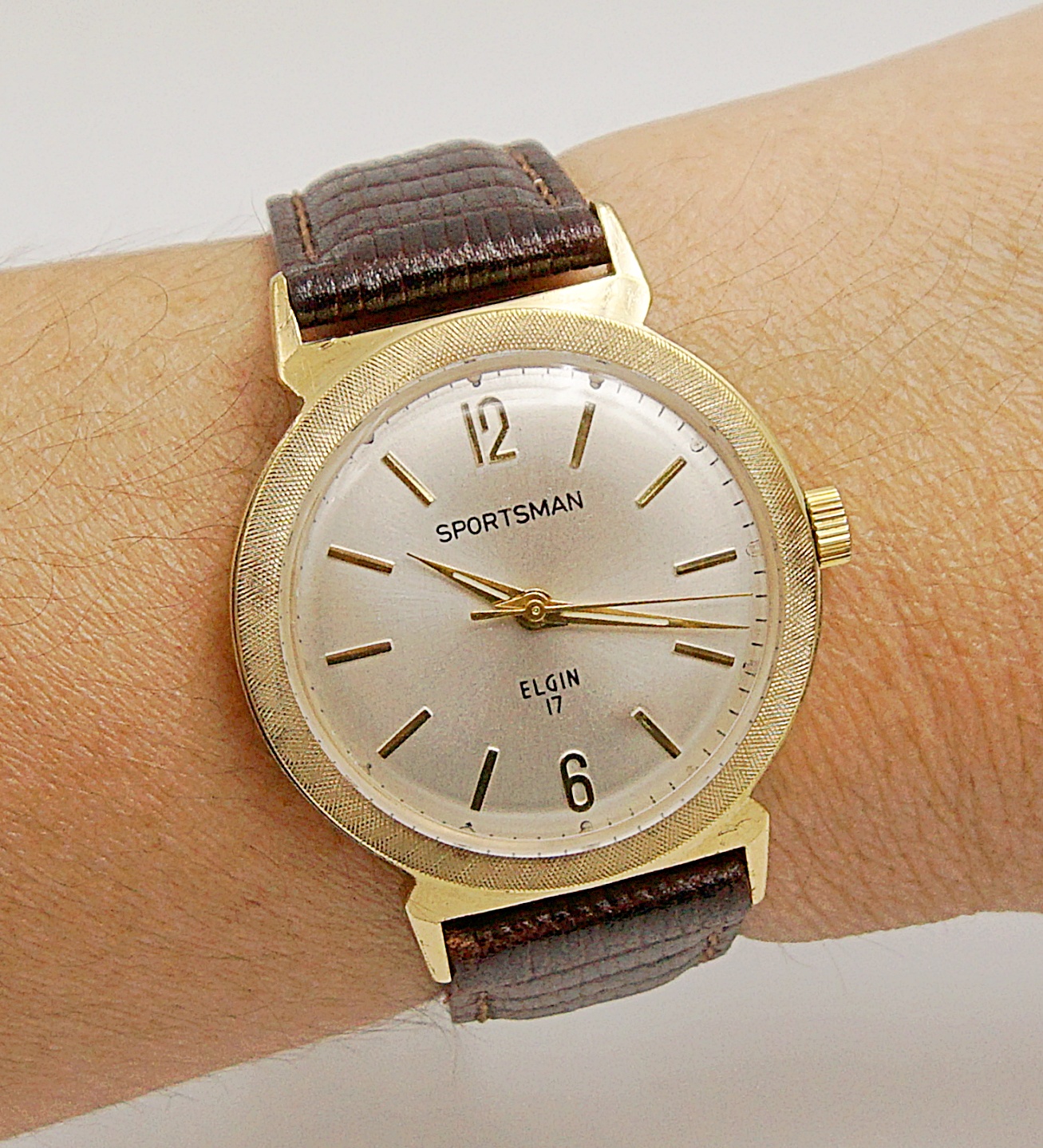 นาฬิาเก่า ELGIN SPORTSMAN ไขลาน