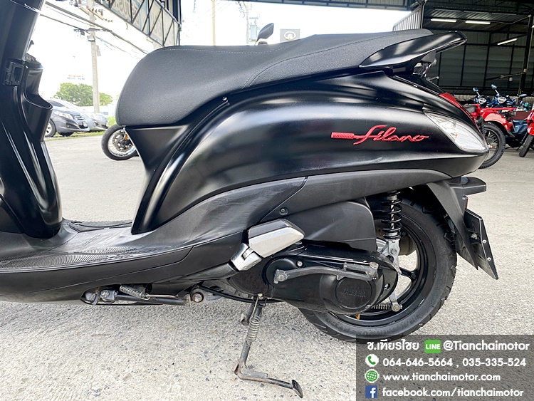 ★ดาวน์2,000★GRAND FILANO ปี 66 สีดำ เครื่องเดิมดี ชุดสีสวย ประหยัดน้ำมัน เครื่องดี ศูนย์ดี ใช้งานได้ทั้งครอบครัว ราคา 49,900