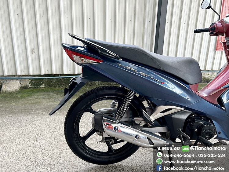 WAVE125I ปี65 ล้อแม็กซ์ ชุดสีสวย เครื่องเดิมๆ ศูนย์ดี ขับขี่นิ่มๆ เครื่องแน่น ใช้งานทนมาน รถพร้อมใช้งาน ราคา 44,500