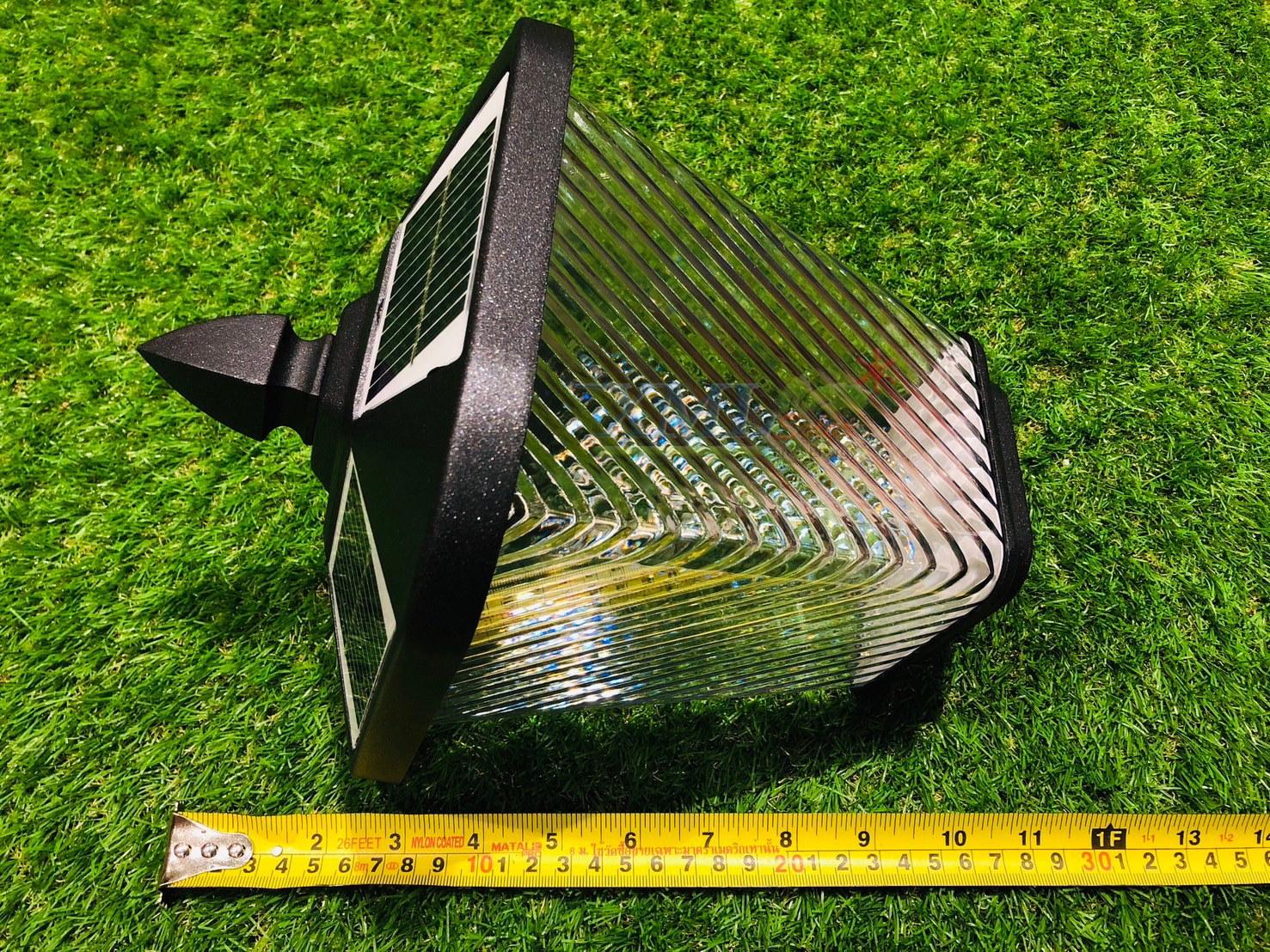 โคมไฟตั้งพื้นโซล่าเซลล์ รุ่น TC-11836 (เปิดได้ 2 แสง)