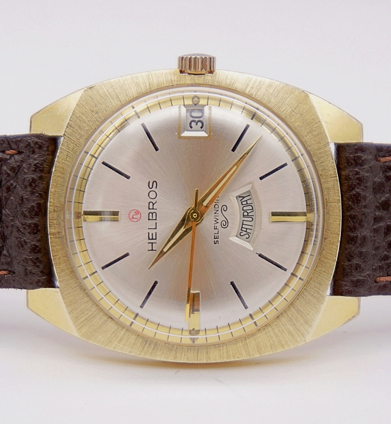 นาฬิกาเก่า HELBROS ออโตเมติก