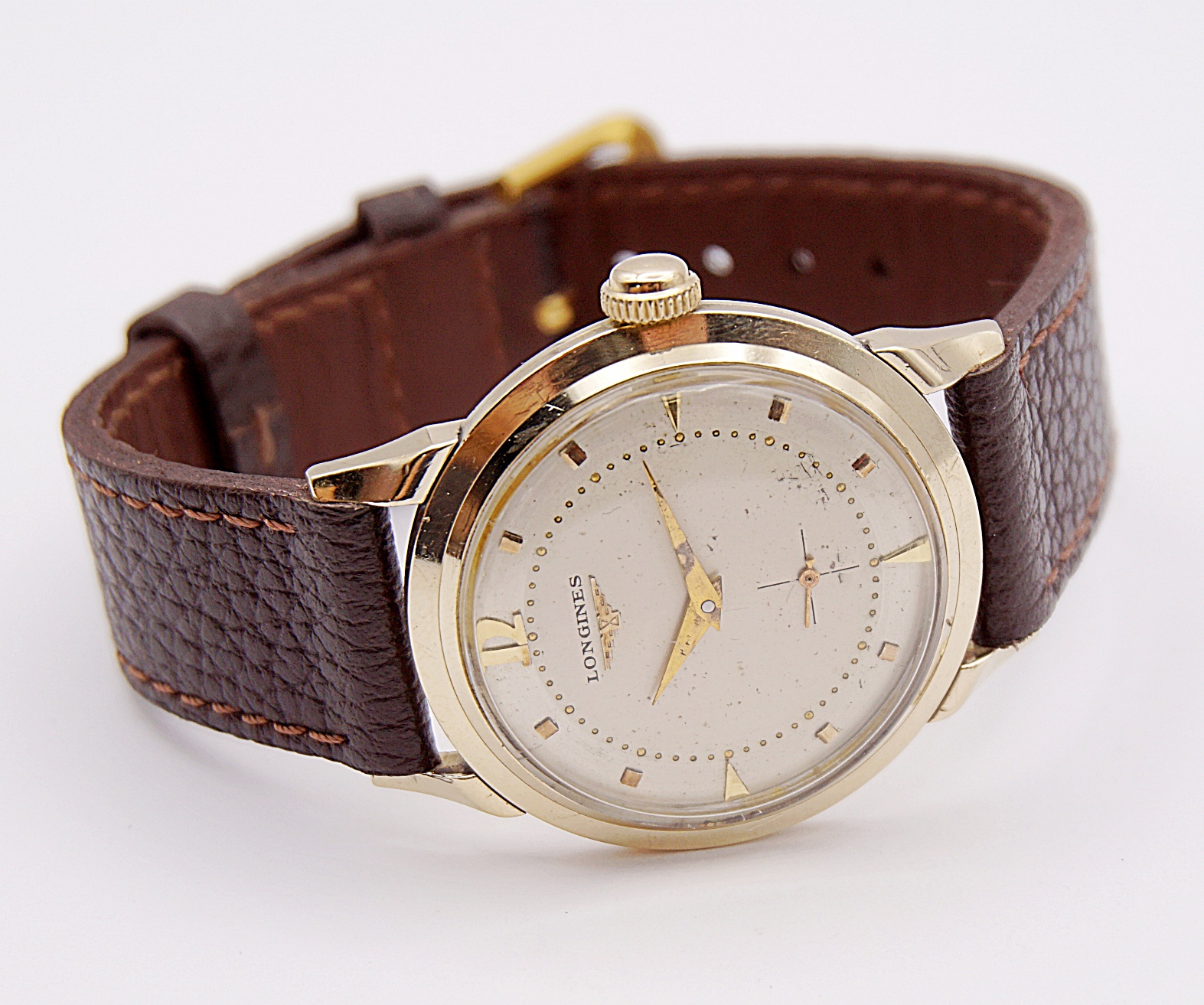 นาฬิกาเก่า LONGINES ไขลานสองเข็มครึ่ง