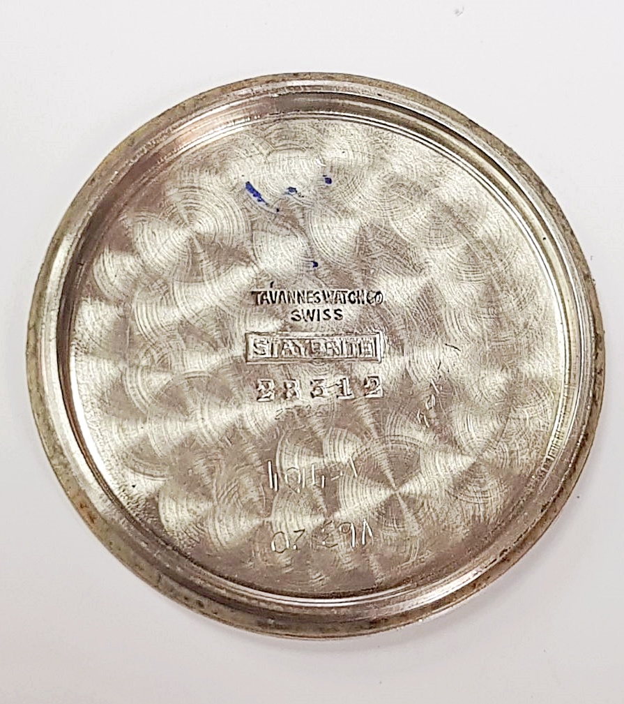 นาฬิกาเก่า TAVANNES ไขลานสองเข็มครึ่ง