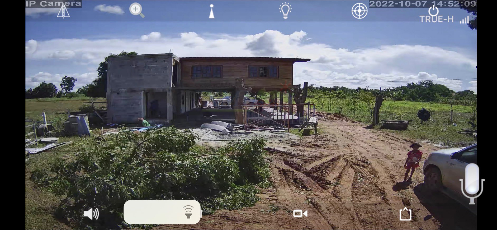 กล้องวงจรปิดโซล่าเซลล์ 80W. / ใช้simcard 4G (1080P) Solar CCTV Camera With 4G