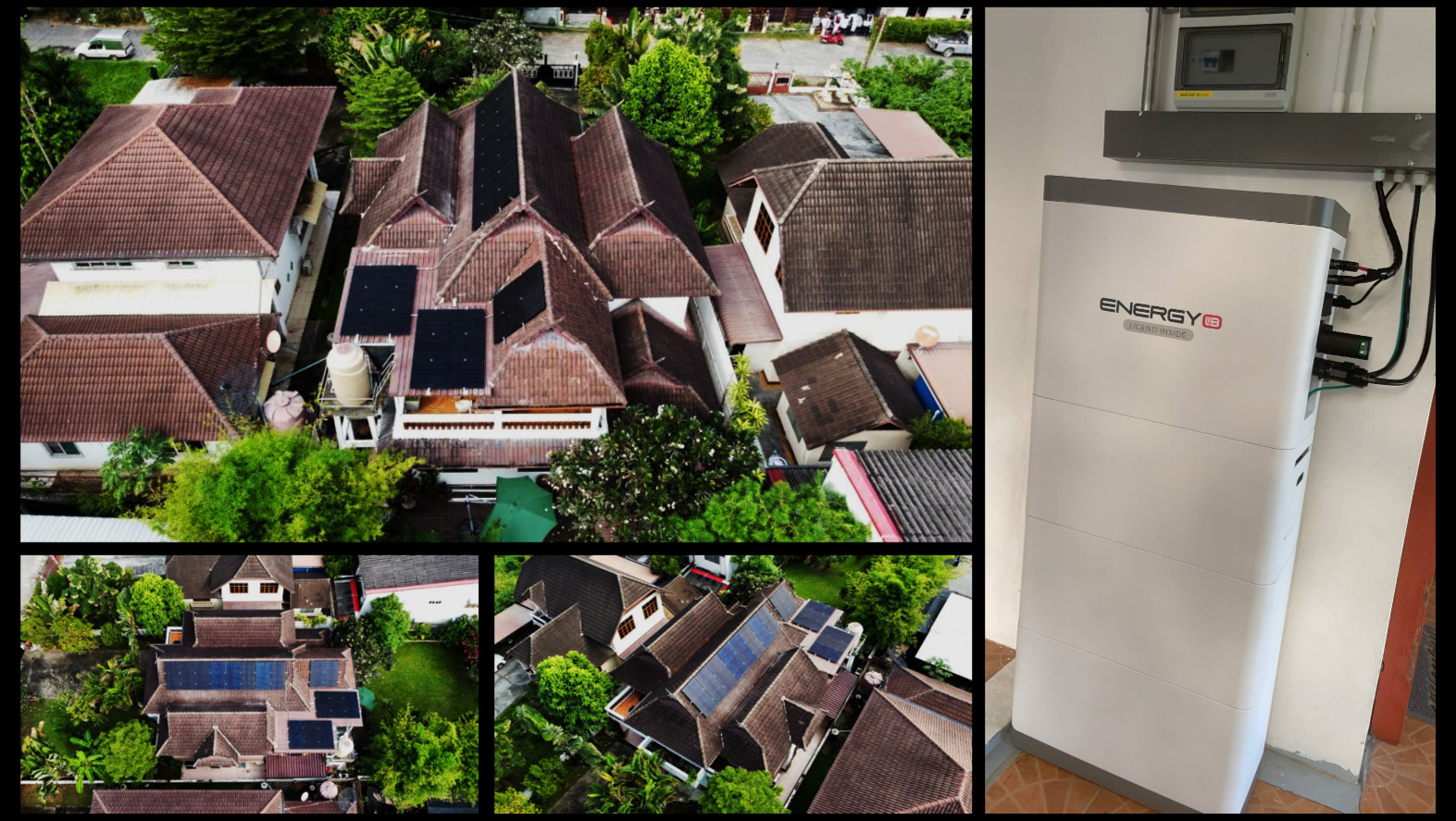 ระบบโซล่าเซลล์ติดหลังคา Energy LiB Solar Rooftop P1 All-In-One ขนาด 8 kW (ON/OFF-GRID / Hybrid) 1 Phase Battery 10kW พร้อมติดตั้ง