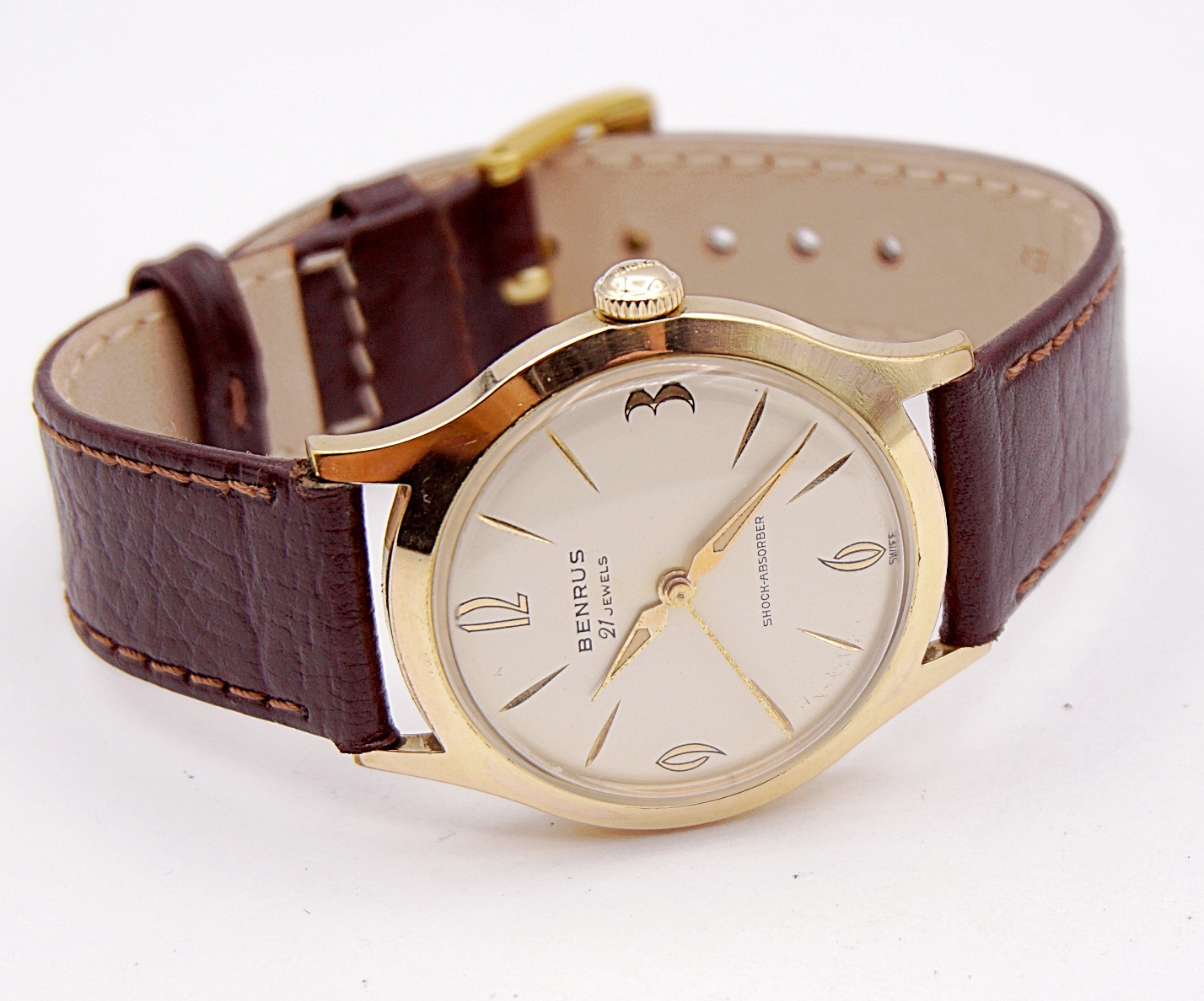 นาฬิกาเก่า BENRUS ไขลาน