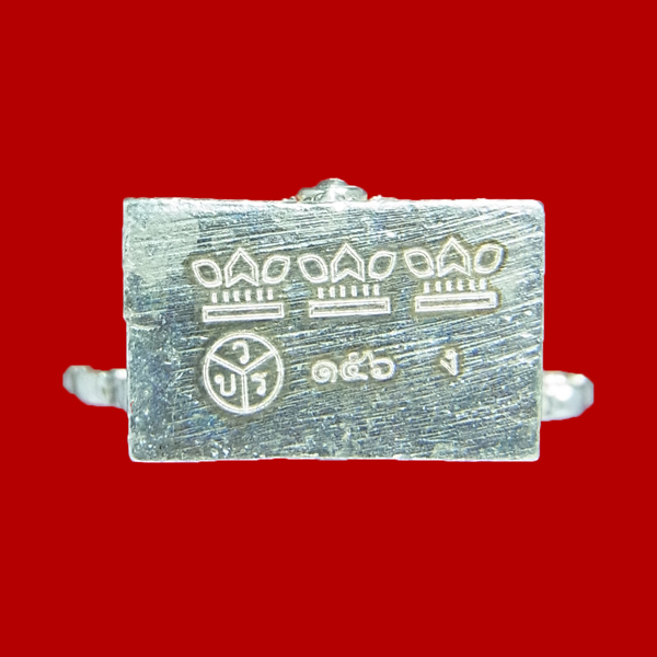 ท้าวเวสสุวรรณทองนำโชค หลวงพ่อทอง วัดบ้านไร่ เนื้อเงิน ปี2564