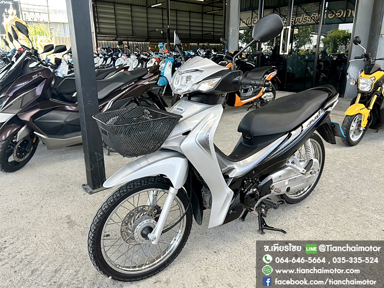 ★ฟรีดาวน์★WAVE110I ปี66 สีเทา สตาร์ทมือ ชุดสีสวยรอบคัน เครื่องแน่น เดิมๆ ประหยัด ทนทาน เครื่องดี ศูนย์ดี ราคา 36,500