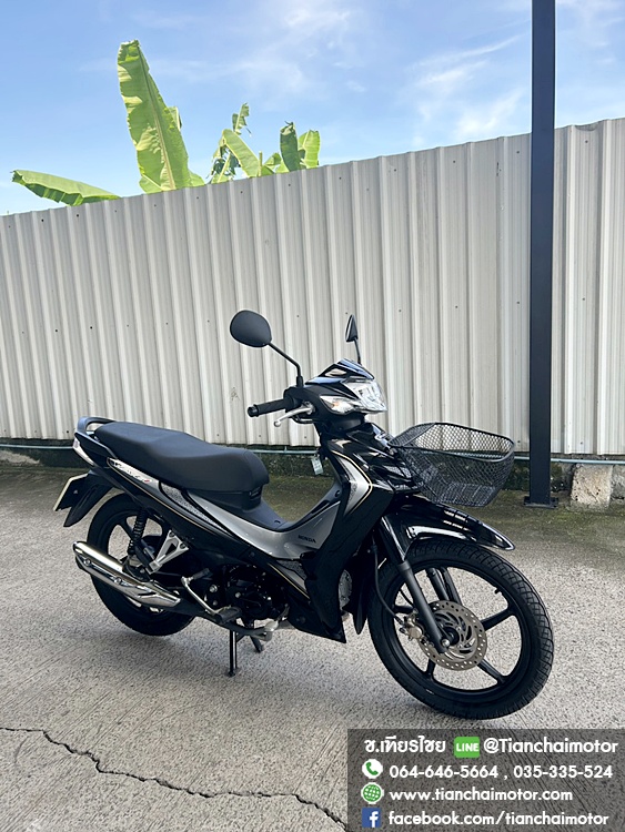 WAVE110I ปี66 ล้อแม็กซ์ สตาร์ทมือ วิ่งเพียง 1600 กิโล สภาพเหมือนใหม่ เครื่องเดิมๆ ศูนย์ดี ชุดสีสวยเป๊ะ รถพร้อมใช้งาน ราคา 41,500