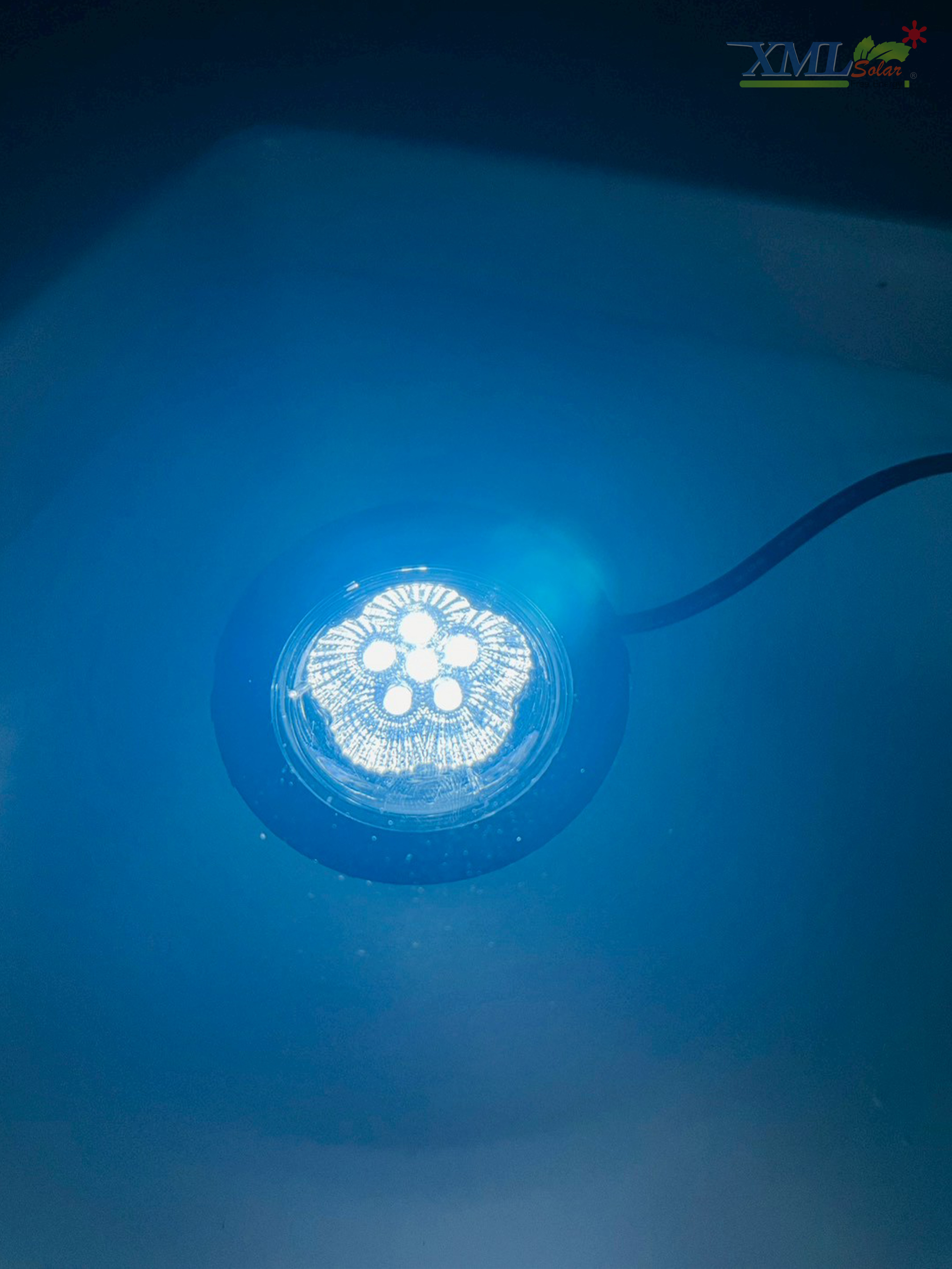 Solar underwater flood light (White)