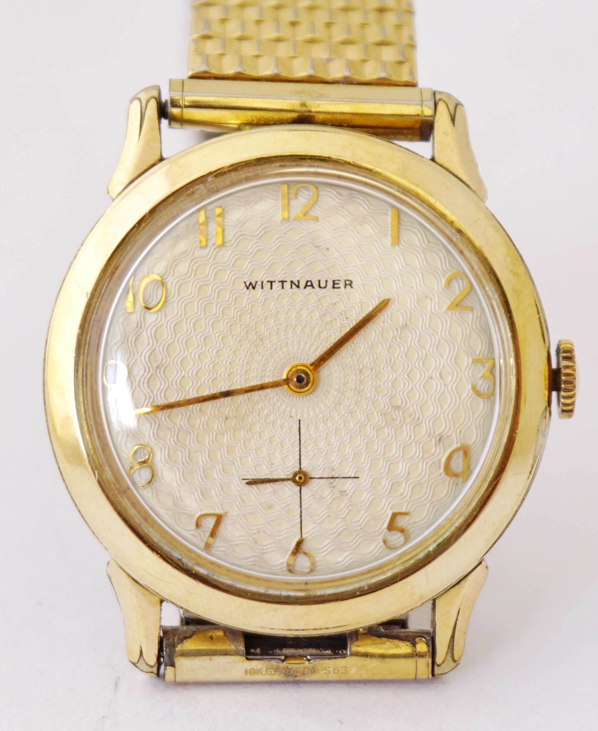 นาฬิกาเก่า WITTNAUER BY LONGINES ไขลานสองเข็มครึ่ง