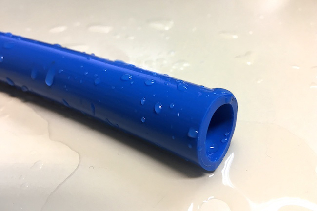 สายยาง สายน้ำ สีฟ้า เกรดพรีเมี่ยม ขนาด 5 หุน ความยาว 100 เมตร
