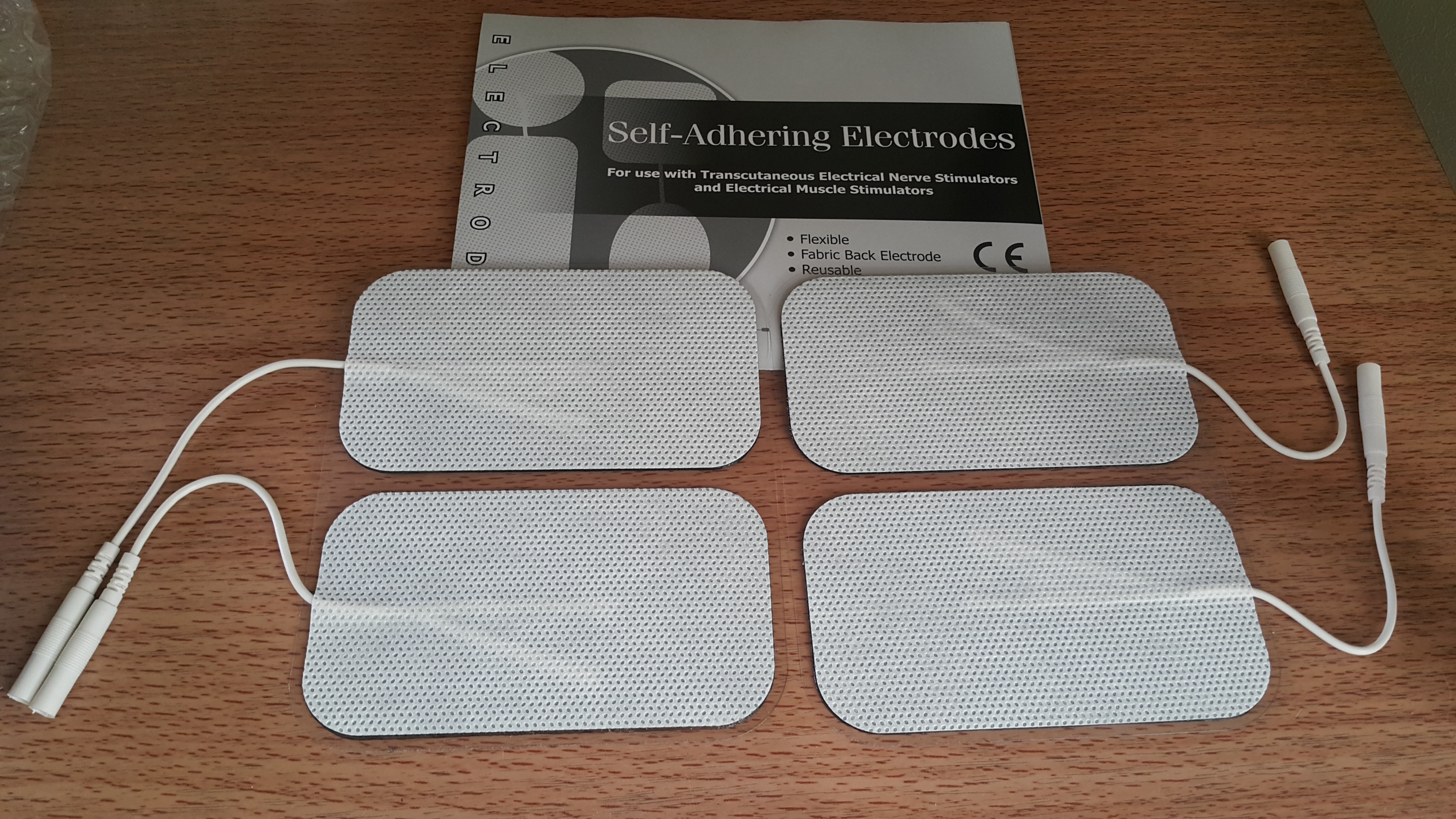 แผ่นอิเล็คโทรด เครื่องกระตุ้นไฟฟ้า electrode pad ขนาด 2 x 3.5 นิ้ว