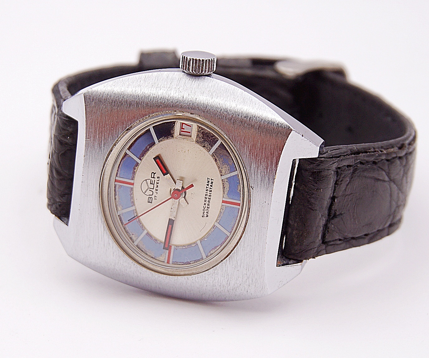 นาฬิกาเก่า BULER ไขลาน