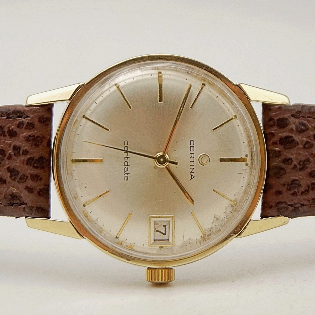 นาฬิกาเก่า CERTINA ไขลาน
