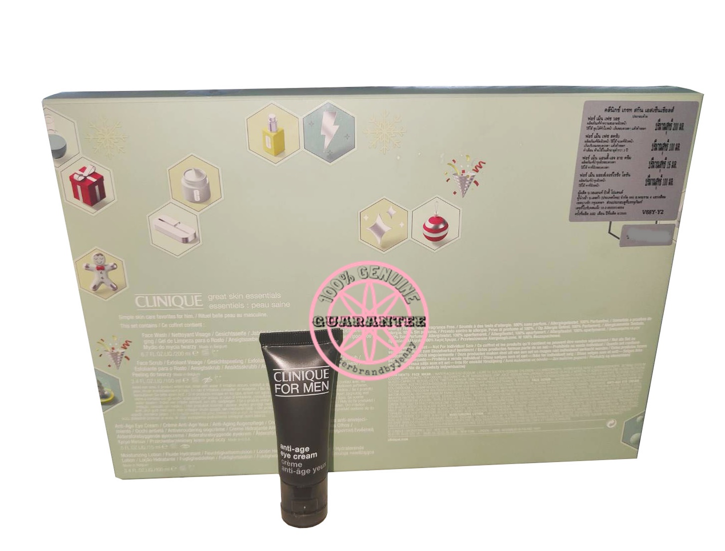 CLINIQUE for Men Anti-Age Eye Cream 15mL แยกเซต MFG01/22 (พร้อมส่ง)