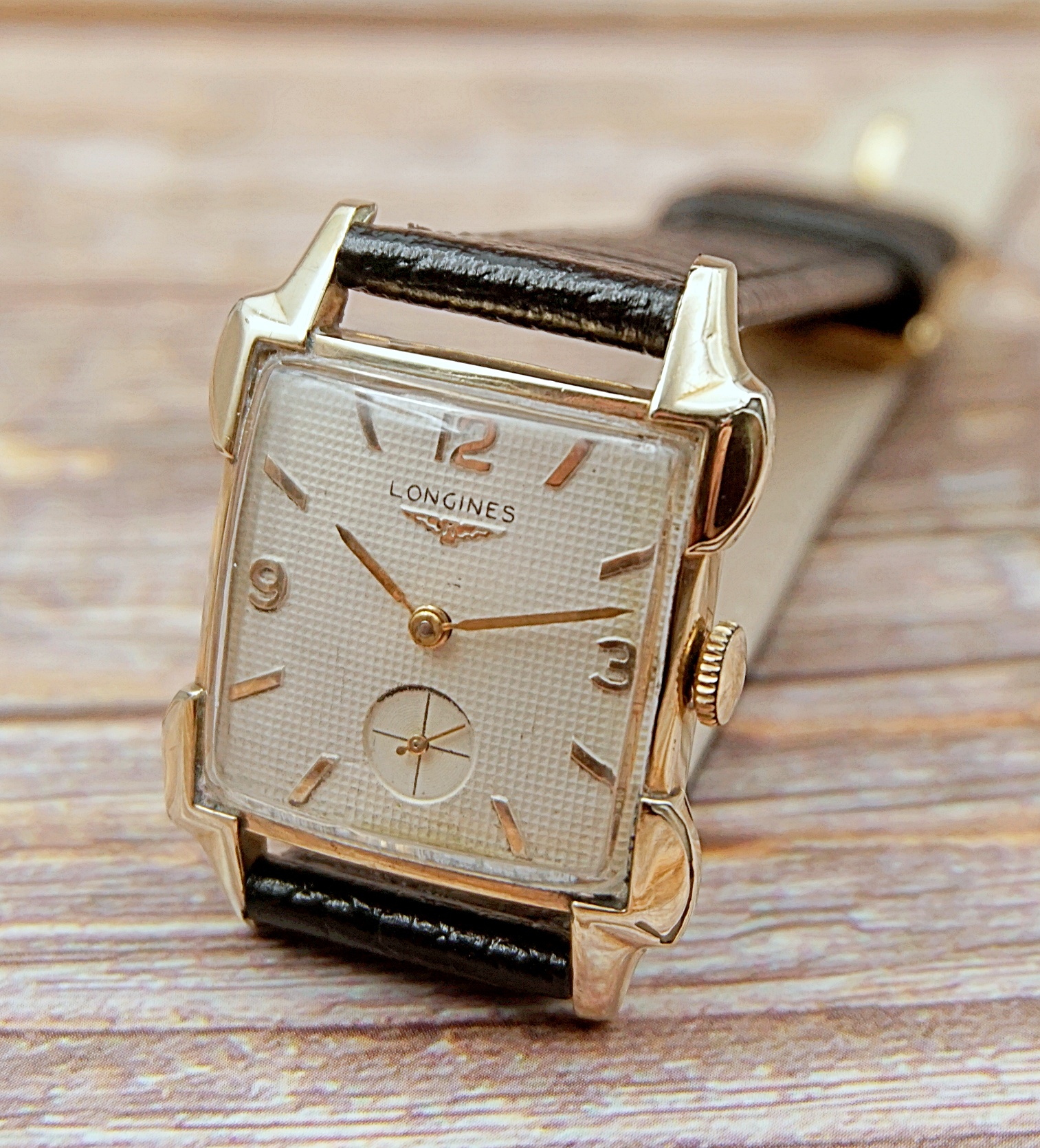 นาฬิกาเก่า LONGINES ไขลานสองเข็มครึ่ง