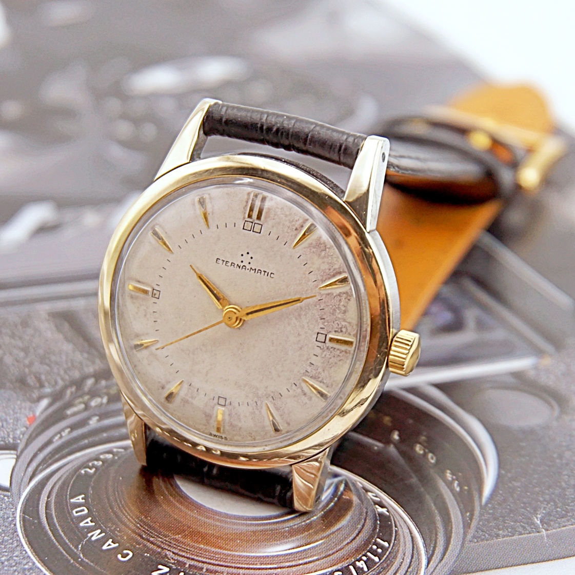 นาฬิกาเก่า ETERNA ออโตเมติก