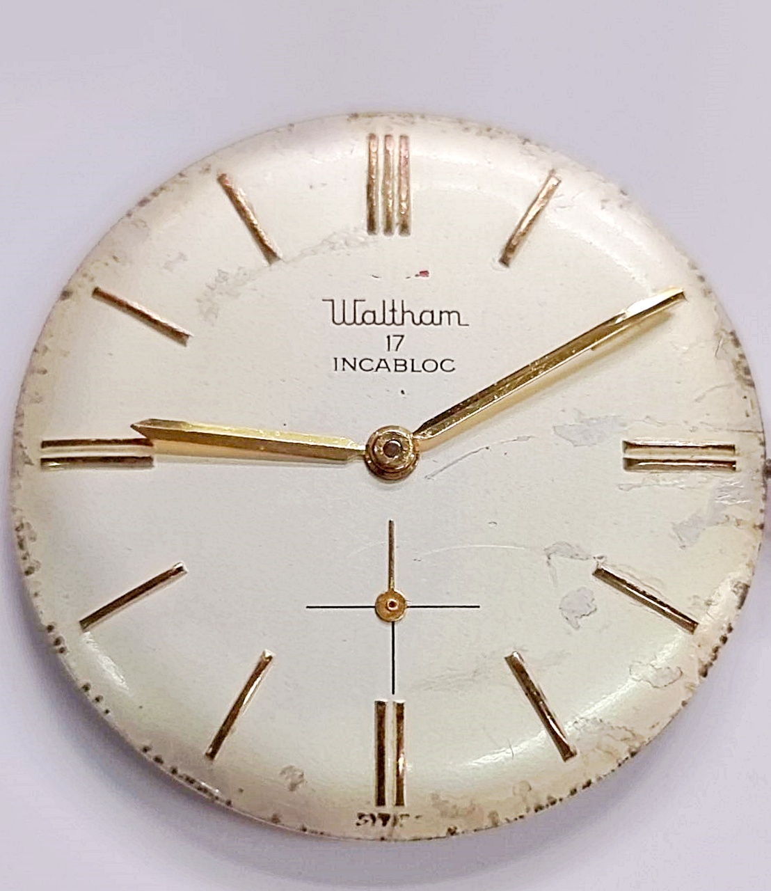 นาฬิกาเก่า WALTHAM ไขลานสองเข็มครึ่ง