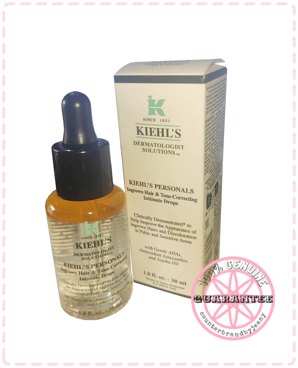 KIEHL'S Ingrown Hair and Tone Correcting Intimate Drops