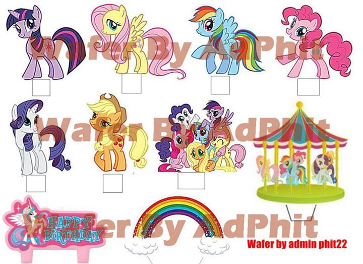 Wafer topper Pony 1