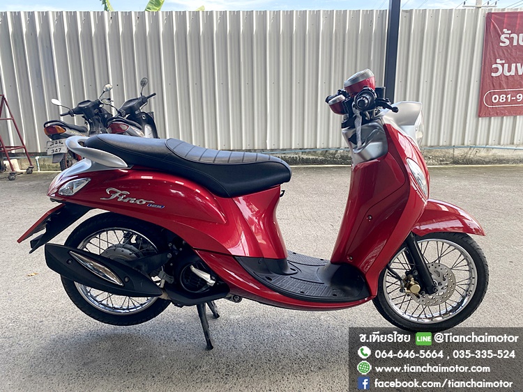 ★ดาวน์3,500★FINO ปี66 สีแดงสุดฮิต วิ่งเพียง 9000 กิโล ชุดสีสวยรอบคัน เครื่องเดิมดี เครื่องดี ศูนย์ดี ประหยัดน้ำมัน ราคา 40,900