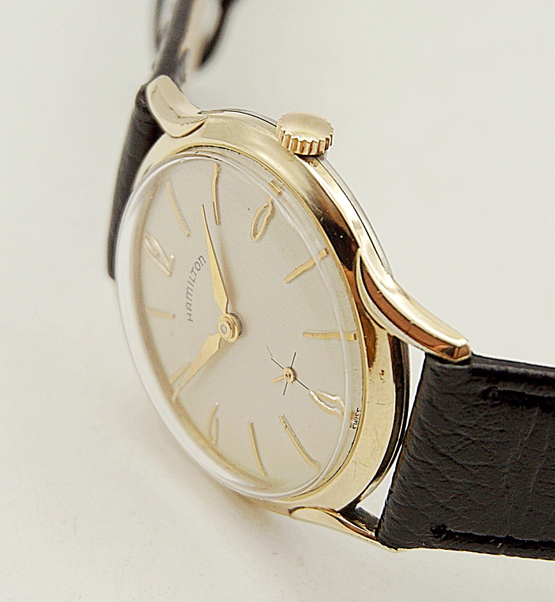 นาฬิกาเก่า HAMILTON ไขลานสองเข็มครึ่ง