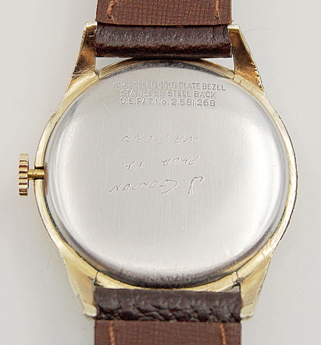 นาฬิกาเก่า BENRUS POINTER DATE ไขลาน