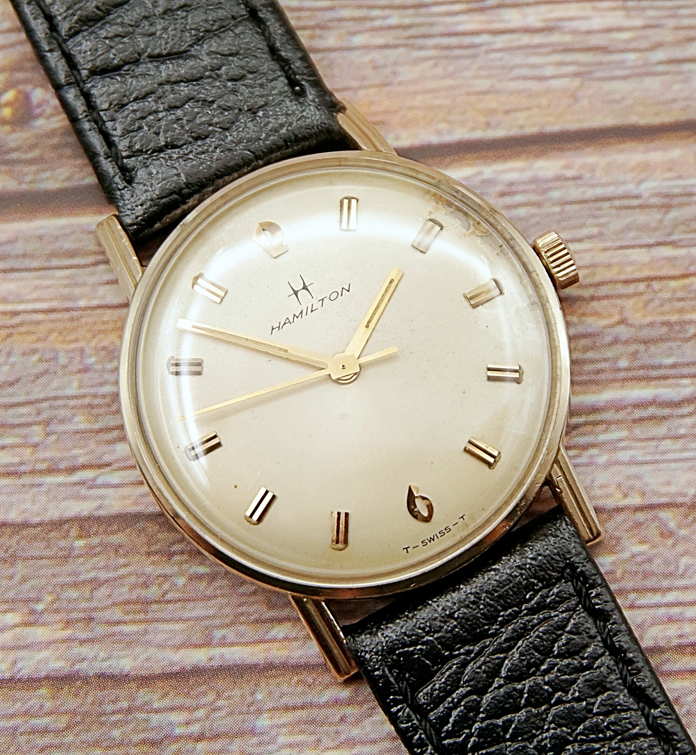 นาฬิกาเก่า HAMILTON ไขลาน