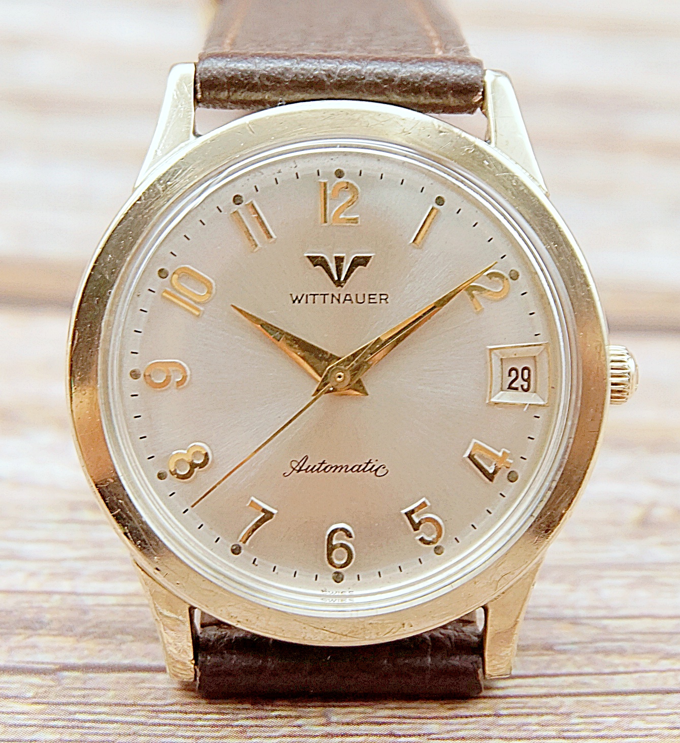 นาฬิกาเก่า WITNAUER BY LONGINES ออโตเมติก